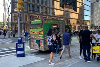 Concrete Jungle Where Food Trucks Are Made Of