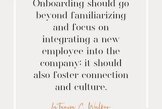 Building Culture Through Onboarding