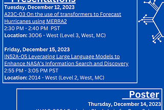 IMPACT at AGU 2023: Advanced Concepts