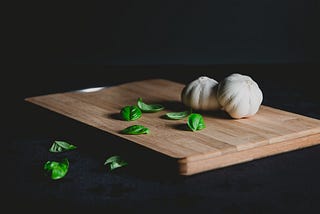 Raw Garlic & Chinese Dumplings?