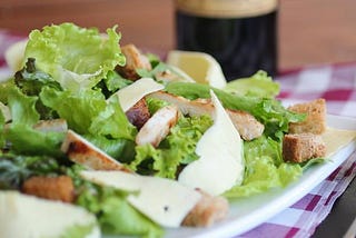 Simple Caesar Salad 🇲🇽🥗🇺🇸