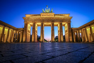 Big archway in Berlin