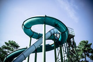 You can’t be that kid standing at the top of the waterslide overthinking it