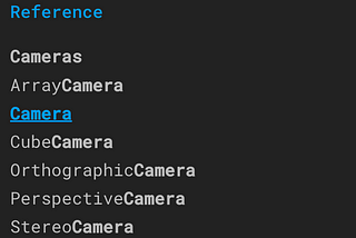 Camera and Lens Control in Three.js