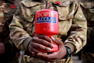 20 times the number of online donations for the 2020 Poppy Appeal