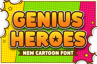 Genius Heroes Font