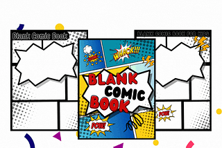 What are the use cases of a blank comic book?