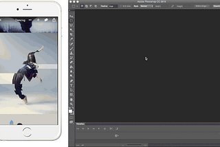 Send images from your phone to Photoshop