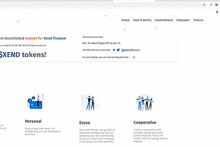 Подготовка кошелька для использования в тестовой сети Xend Finance