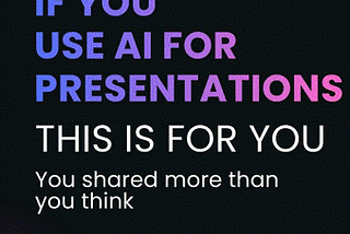 AI Built Your Presentation. At What Cost?