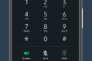 UI Suggestions: IVR on call type pad essential options we need!