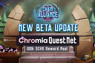 Win $CHR with Chromia and Chain of Alliance!