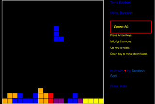 Building Tetris Kachori Game with Elixir and Phoenix LiveView — Sandesh Soni