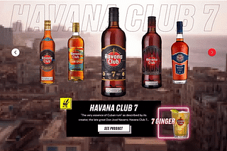 Half of my heart is in Havana-Club Rum.
