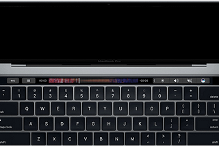 What the Touch Bar will be.