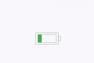 Animated Battery Charge with Custom Painter in Flutter