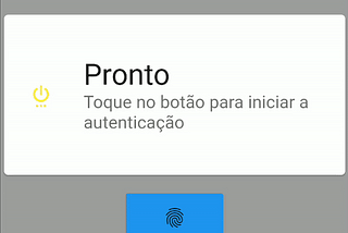 Android Fingerprint Auth no Flutter