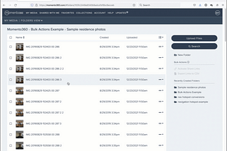 Working with large numbers of 360s? Try our new Bulk Actions