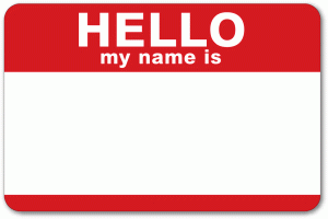 People do not call me by my name…