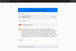 Building an AI-powered chatbot to chat with PDF document using LangChain and Streamlit