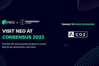 Neo is Live at Consensus 2022!