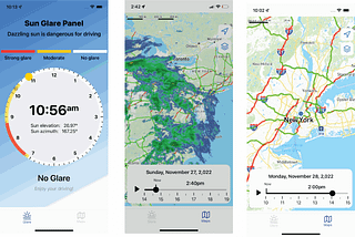 The world’s first mobile App to check sun glare