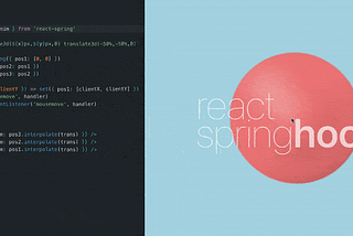 Hooks in react-spring, a tutorial