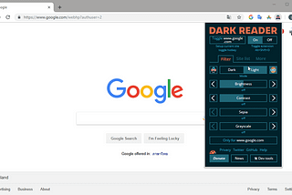 เปลี่ยนทุกเว็บไซต์ให้เป็น Dark mode ด้วย Dark Reader