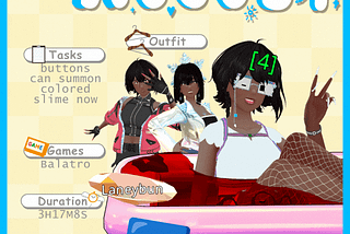 relatively short stream today
i got the on screen buttons to send the slime
i also played balatro…