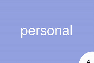 an image with the words personal and interpersonal appearing and dissapering