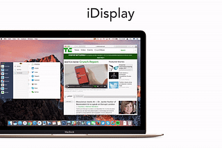 Revamping iDisplay