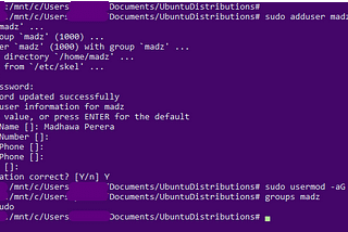 Setting up custom Ubuntu version with Windows Subsystem for Linux (WSL)