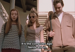 “it’s the computer age. nerds are in.”