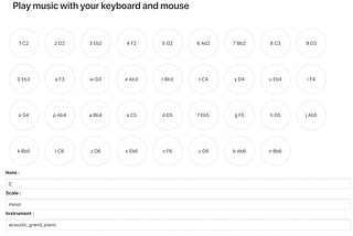 Play Any Music Instrument with React & Mobx