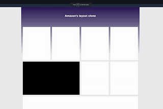 Practical Experiment: What Happens When You Try To Clone Amazon’s Layout?