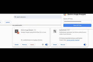 Building a Real-Time Image Analysis Google Browser Chrome Extension with Google’s Gemini AI