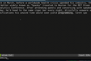 Vim grep operator