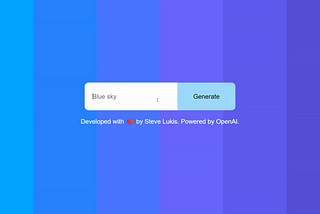 Integrating Flask and OpenAI’s GPT — Case Study: Color Palette Generator