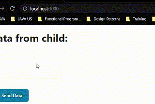 How to Send Data from Child to Parent in React