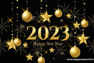 happy new year 2023 gif