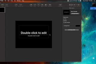 Create GIF on MacOS using Keynote