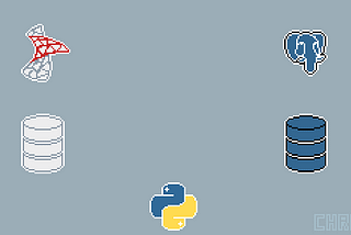 I built an E(T)L-pipeline in Python to transfer data from MS SQL Server to PostgreSQL