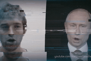 Putin’s Deepfake: Live re-creation of Putin’s Facial Expressions by a techie.