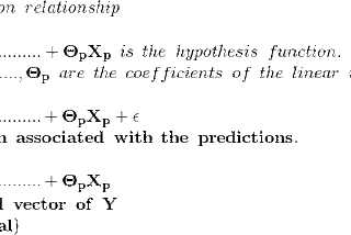 All about Linear Regression