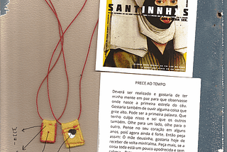 Lançamento de SANTINNHX, zine