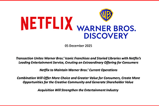 The Strategic Logic of the Netflix-Warner Bros. Deal