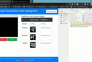 Handwritten Marathi/Hindi Letter Writing and detection using Deep Learning + Web Project