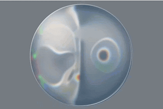 Gif playing some features of the newly introduced Apple Liquid-Glass design for all its operating system.