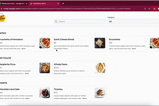 How to Create a Digital QR Menu for Restaurants Using Google Spreadsheet and Google Apps Script |…