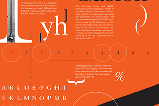 Caslon: Typeface Spread